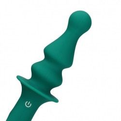Plug anale vibrante verde Plug anale vibrante verde