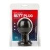 FALLO ANALE ROUND BUTT PLUGS LARGE BLACK FALLO ANALE ROUND BUTT PLUGS LARGE BLACK