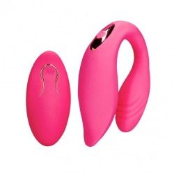 Vibratore per la coppia fucsia loveline Vibratore per la coppia fucsia loveline