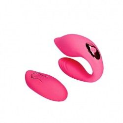 Vibratore per la coppia fucsia loveline Vibratore per la coppia fucsia loveline