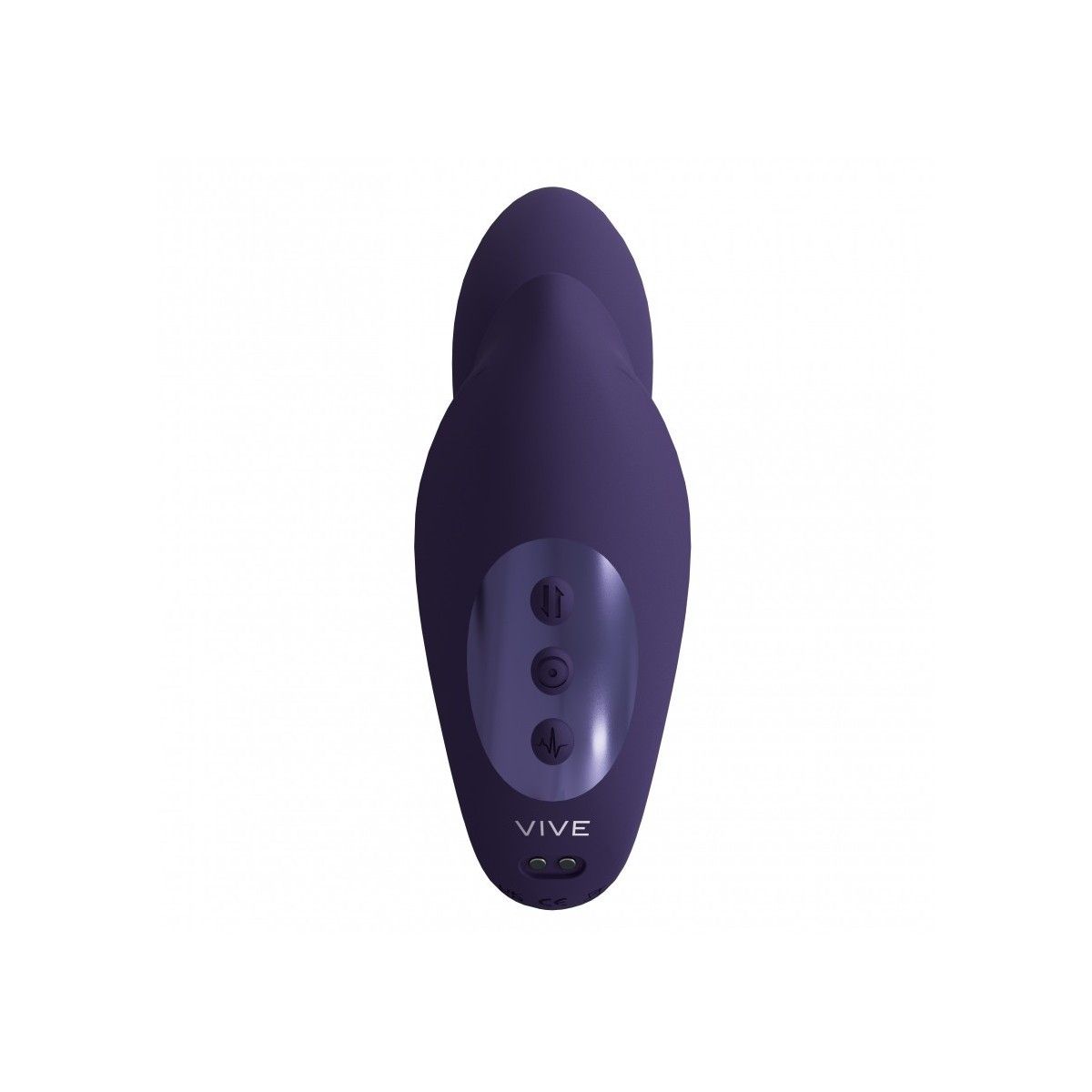 Vibratore vaginale Yuki Dual Motor G-Spot Vibrator with Massaging Beads Purple