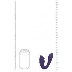 Vibratore punto G con sfere viola Yuki Vibratore punto G con sfere viola Yuki