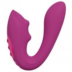 Vibratore punto G con sfere porpora Yuki Vibratore punto G con sfere porpora Yuki