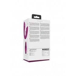 Vibratore punto G con sfere porpora Yuki Vibratore punto G con sfere porpora Yuki