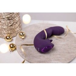 Vibratore con lingua stimolante viola Yumi Vibratore con lingua stimolante viola Yumi