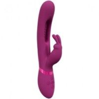 Vibratore rabbit Mika triplo motore porpora