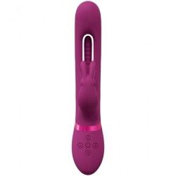 Vibratore rabbit Mika triplo motore porpora Vibratore rabbit Mika triplo motore porpora