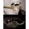 O-Ring Open Mouth gag Fetish Fantasy Gold O-Ring Open Mouth gag Fetish Fantasy Gold