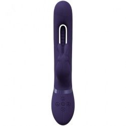 Vibratore rabbit Mika triplo motore viola Vibratore rabbit Mika triplo motore viola