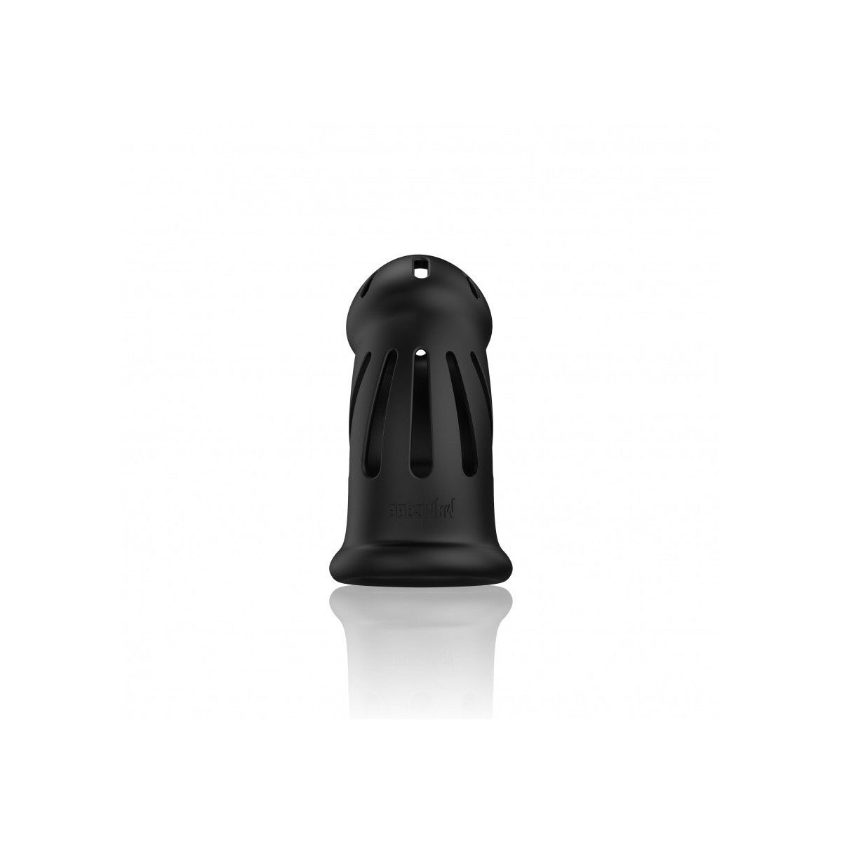 Gabbia pene in Silicone Nero