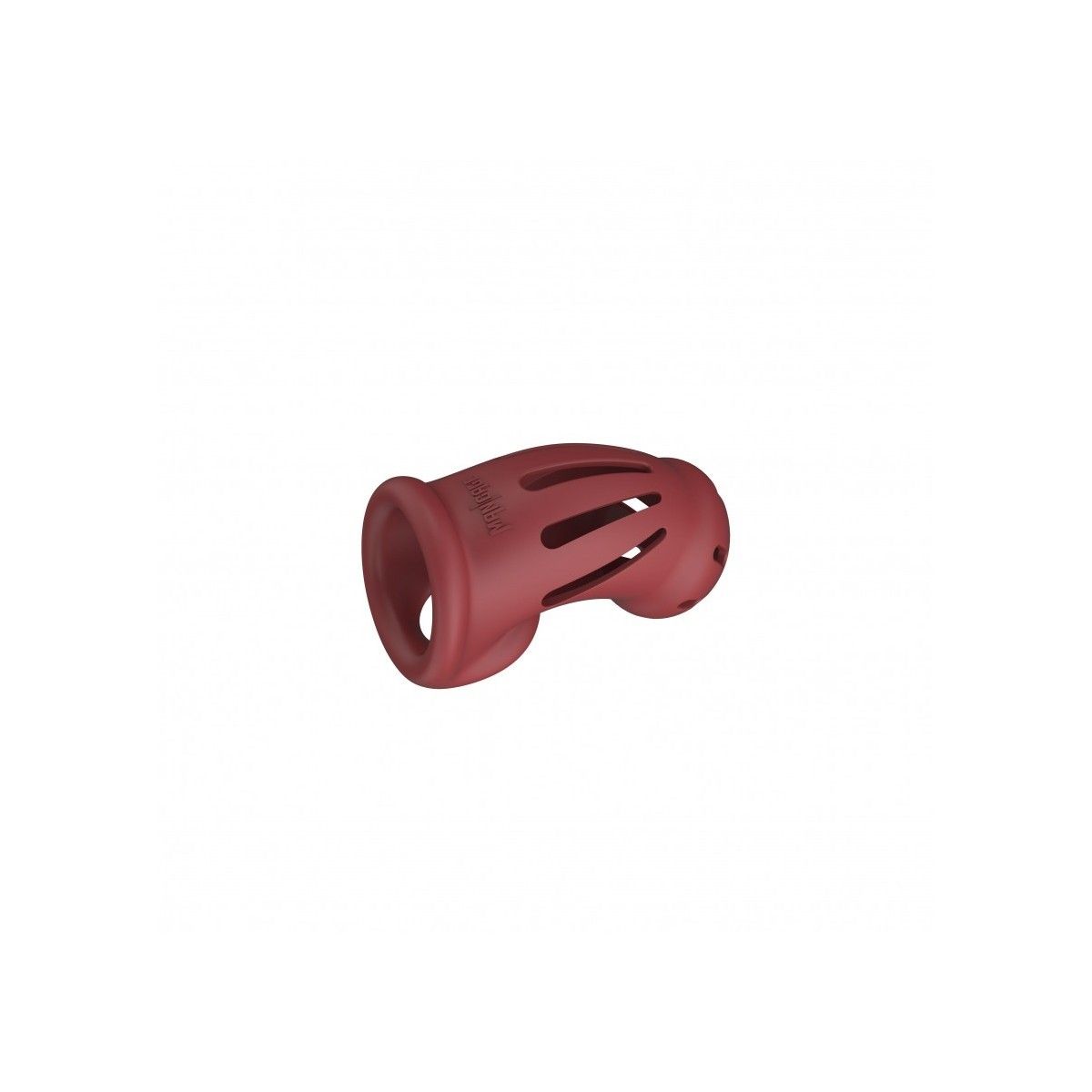 Gabbia pene in Silicone rosso