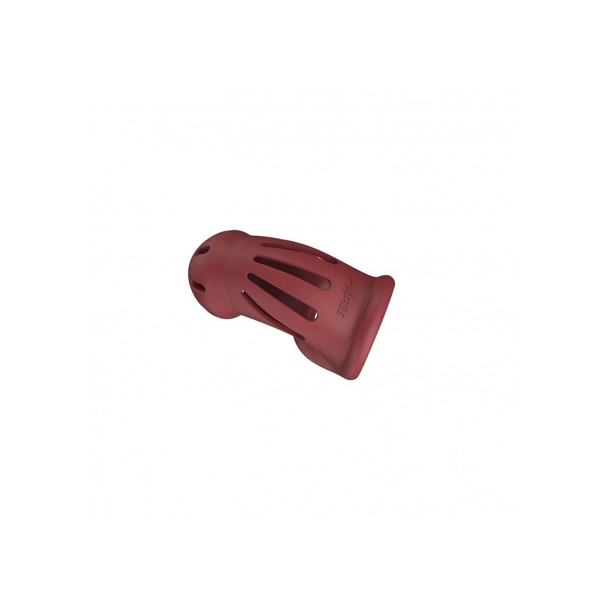 Gabbia pene in Silicone rosso