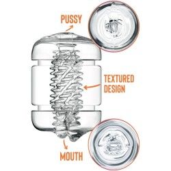 Masturbatore maschile custodia Pussy Mouth Masturbatore maschile custodia Pussy Mouth