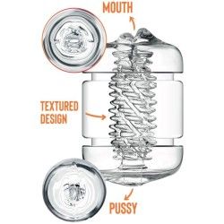 Masturbatore uomo Clear Shot Pussy Ass Mouth Masturbatore uomo Clear Shot Pussy Ass Mouth
