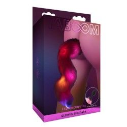 Plug anale con coda unicorno a LED Plug anale con coda unicorno a LED