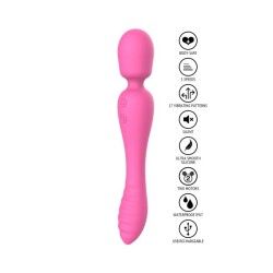 Massaggiatore wand The Evermore 2 in 1 rosa Massaggiatore wand The Evermore 2 in 1 rosa