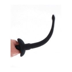 Plug anale con coda vibrante Plug anale con coda vibrante