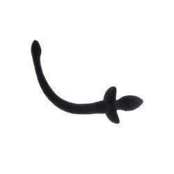 Plug anale con coda vibrante Plug anale con coda vibrante