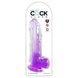 Fallo realistico King Cock 24.8 cm viola Fallo realistico King Cock 24.8 cm viola