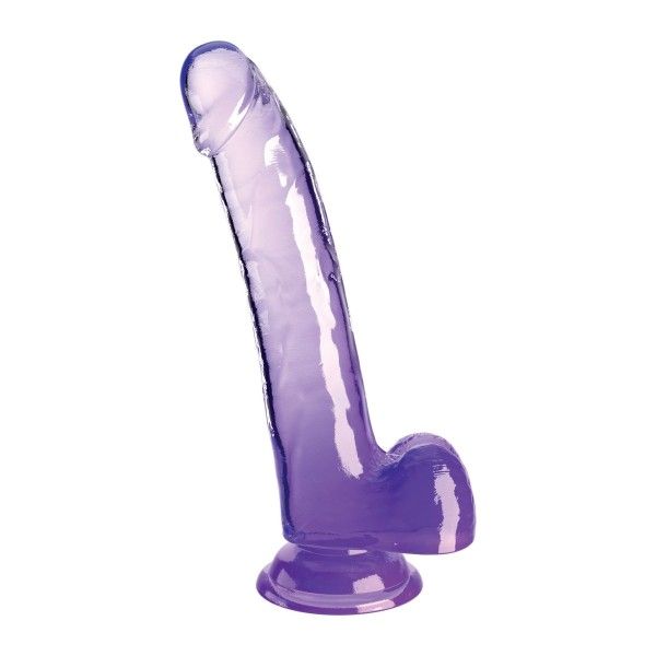 Fallo realistico King Cock 24.8 cm viola