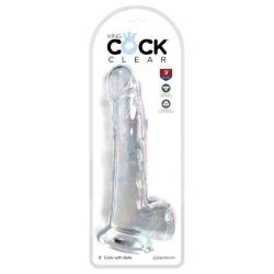 Fallo realistico King Cock 24.8 cm trasp Fallo realistico King Cock 24.8 cm trasp