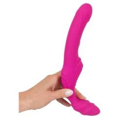Vibratore strapon flessibile telecomando rosa Vibratore strapon flessibile telecomando rosa