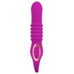 Vibratore strapon indossabile fucsia Vibratore strapon indossabile fucsia