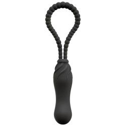 Strapon dildo indossabile flessibile nero Strapon dildo indossabile flessibile nero
