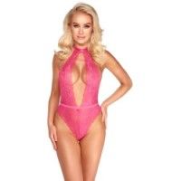 Body in pizzo rosa