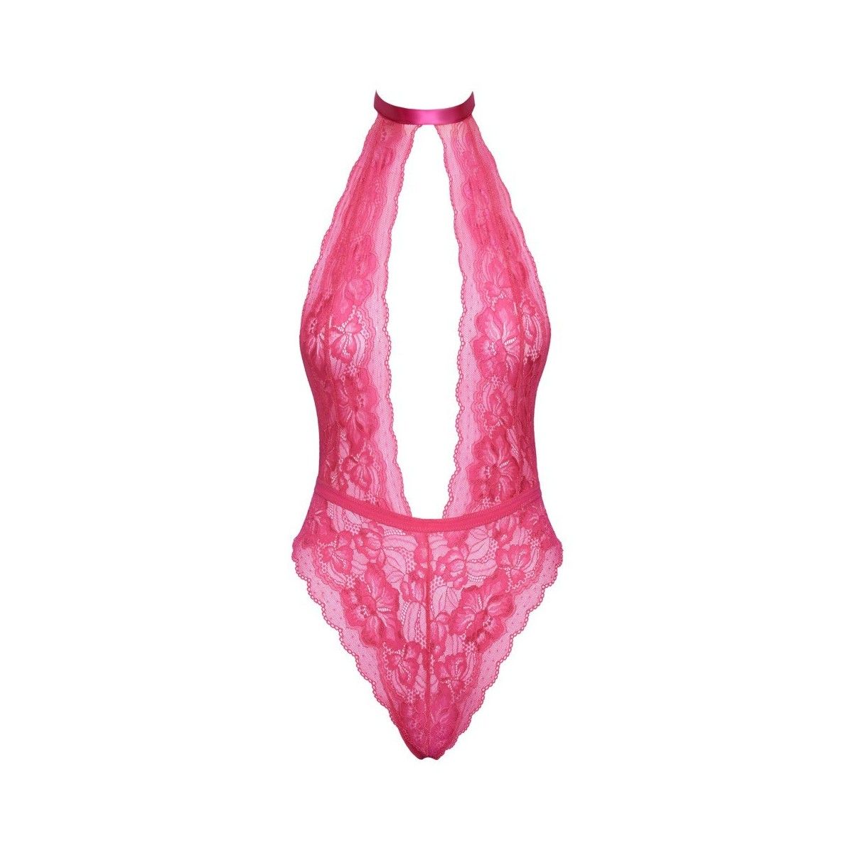 Body in pizzo rosa