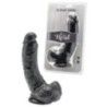 Fallo dildo realistico 20 cm nero Fallo dildo realistico 20 cm nero
