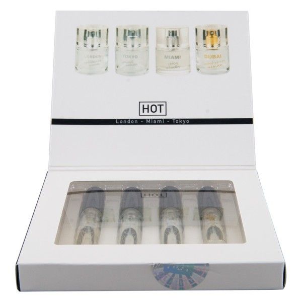Profumi feromoni donna 4x 5ml Box di Prova
