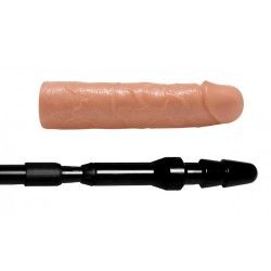 Dildo realistico con asta estensibile Dildo realistico con asta estensibile