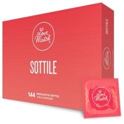 Preservativi sottili love match 144 pz Preservativi sottili love match 144 pz