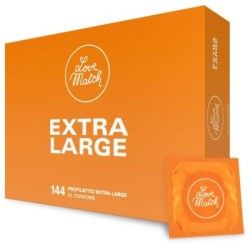 Preservativi XL love match 144 pz Preservativi XL love match 144 pz