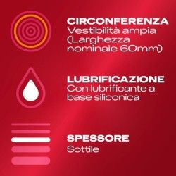 Preservativi Durex supersottile XL 6pz Preservativi Durex supersottile XL 6pz