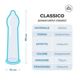 Preservativi classici love match 6 pz Preservativi classici love match 6 pz