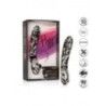 Vibratore vaginale con graffiti bianchi Vibratore vaginale con graffiti bianchi