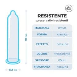 Preservativi resistenti love match 6 pz Preservativi resistenti love match 6 pz