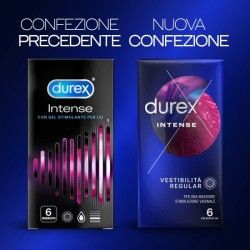 Preservativi Stimolanti intense Durex 6 pz Preservativi Stimolanti intense Durex 6 pz