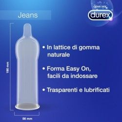 Preservativi Jeans Durex 6 pz Preservativi Jeans Durex 6 pz