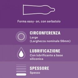 Preservativi no latex Durex 6 pz Preservativi no latex Durex 6 pz