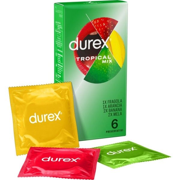 Preservativi Durex Tropical 6 pezzi
