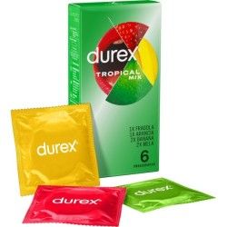 Preservativi Durex Tropical 6 pezzi Preservativi Durex Tropical 6 pezzi