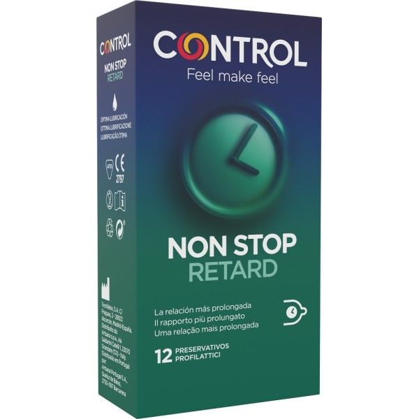 Profilattici non stop Control 12 pz