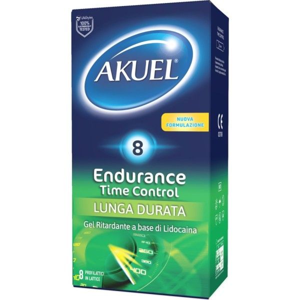 Preservativi Endurance time Akuel 8 pz