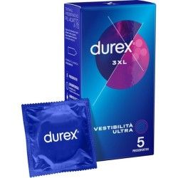 Preservativi 3XL Durex 5 pz Preservativi 3XL Durex 5 pz