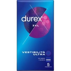 Preservativi 3XL Durex 5 pz Preservativi 3XL Durex 5 pz