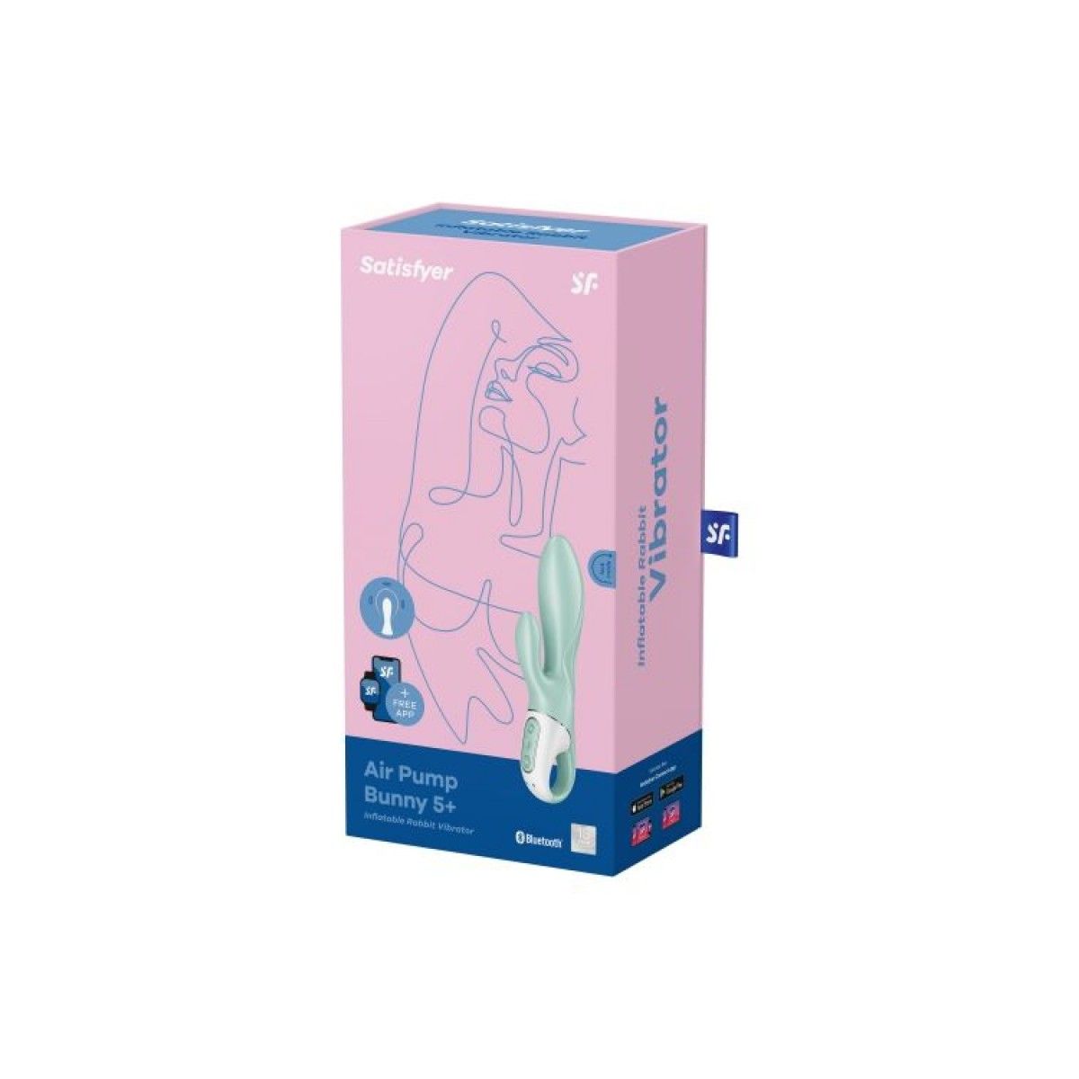 Vibratore rabbit gonfiabile satisfyer