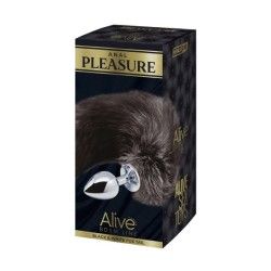Plug anale con coda Black & White Fox Tail S Plug anale con coda Black & White Fox Tail S
